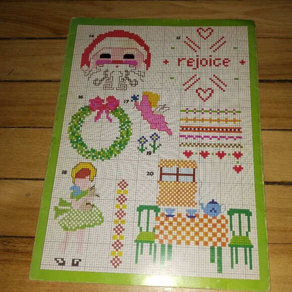 Teach Yourself Counted Cross Stitch Pattern 52 (Leisure Arts by Ginnie Thompson) - Picture 2 of 2